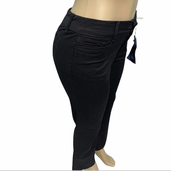 Charter Club Trouser Wide Leg Pants Black 2 Petite - Picture 4 of 15